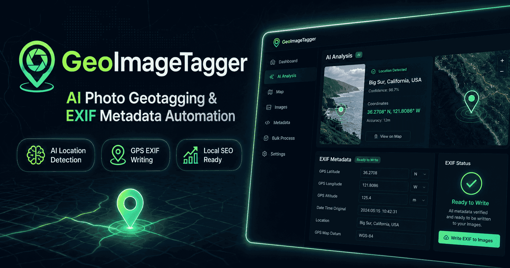 GeoImageTagger interface