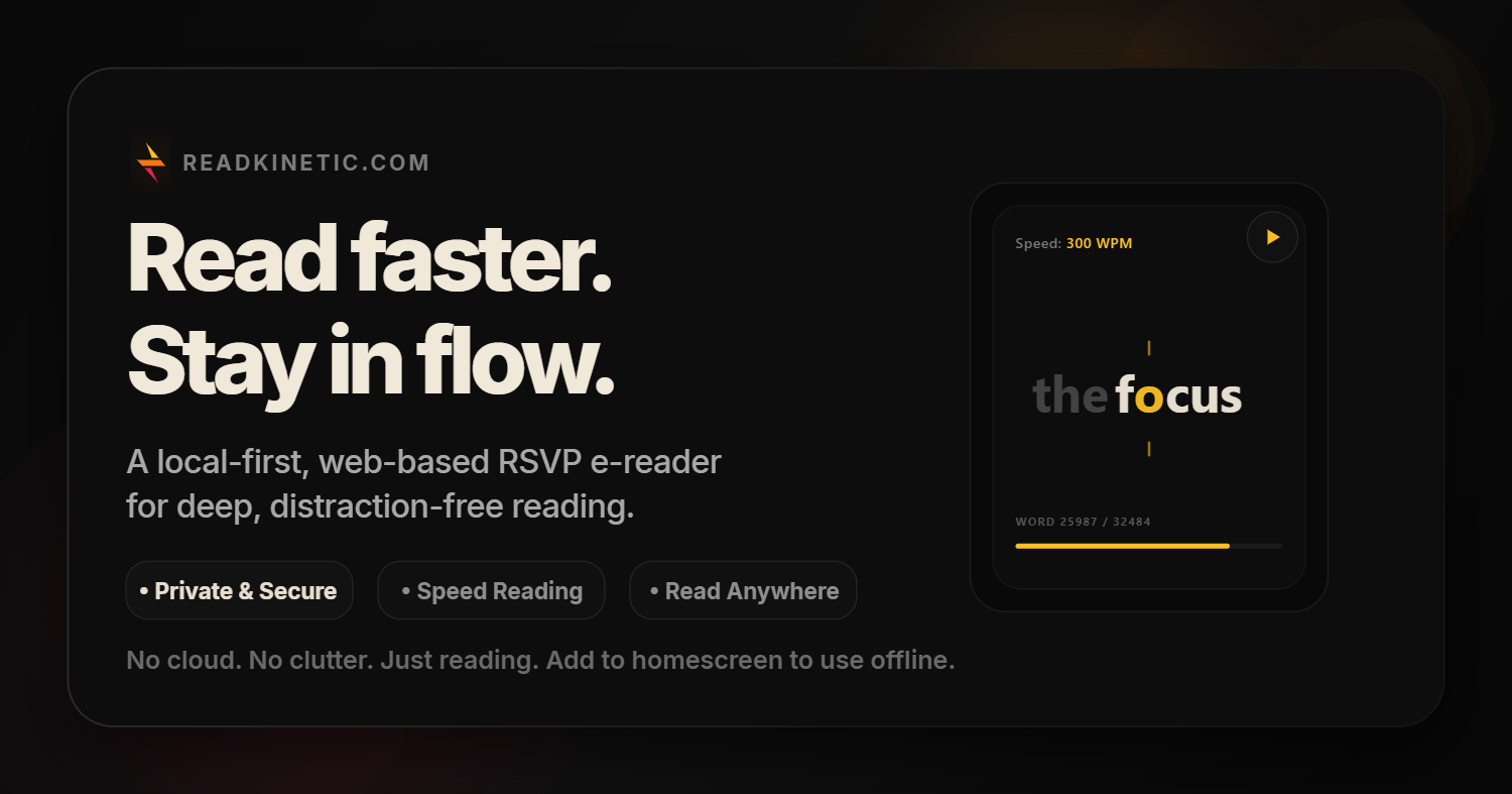 ReadKinetic interface