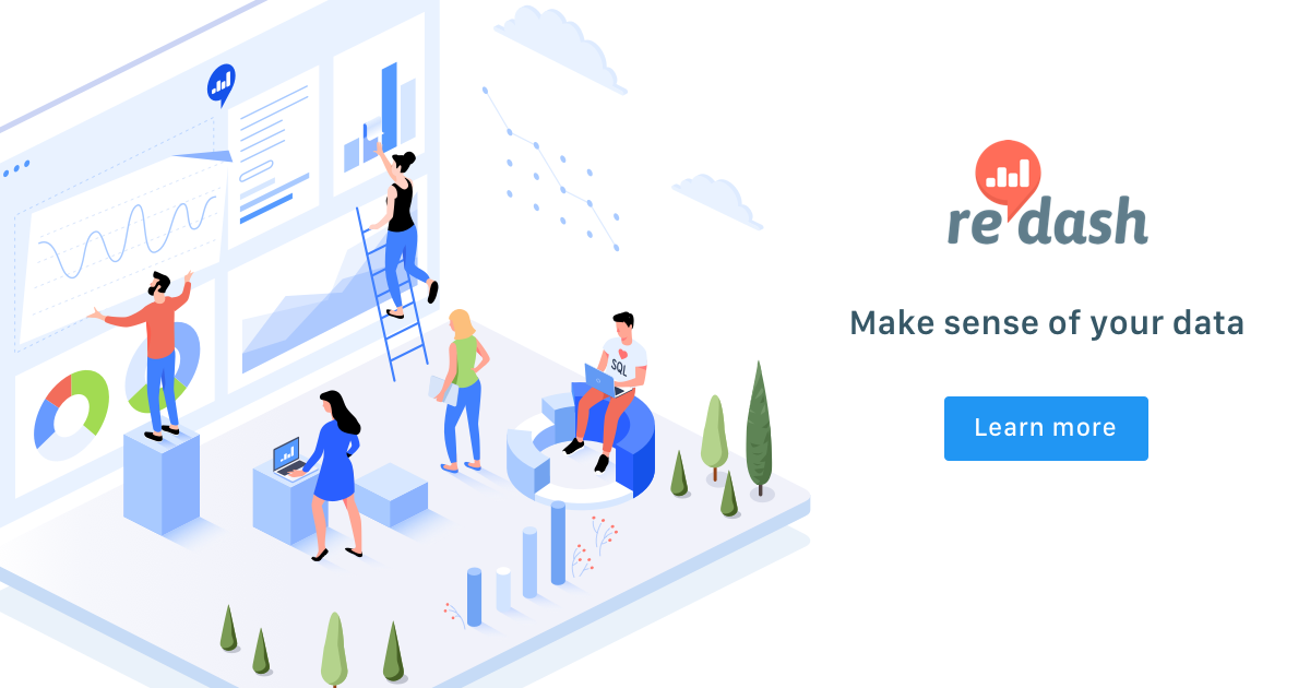 Redash interface