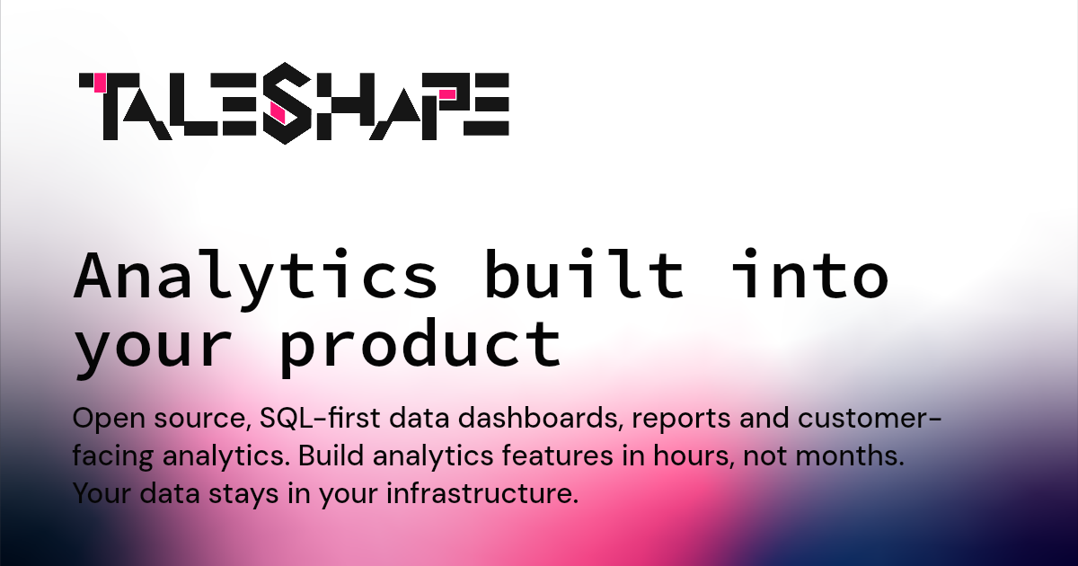 Taleshape interface